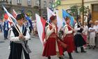 Korowód polonijnych zespołów folklorystycznych w Rzeszowie