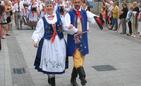 Korowód polonijnych zespołów folklorystycznych w Rzeszowie