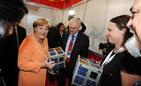 Kanclerz Angela Merkel na ILA Berlin Air Show. Fot. ILA Berlin Air Show