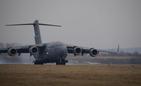 Boeing C17 Globemaster wylądował. Amerykańscy żołnierze w Jasionce. amerykańskic