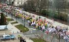 Manifestacja rolników w Warszawie