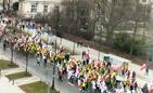 Manifestacja rolników w Warszawie