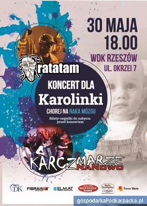 Koncert charytatywny na rzecz chorej Karolinki