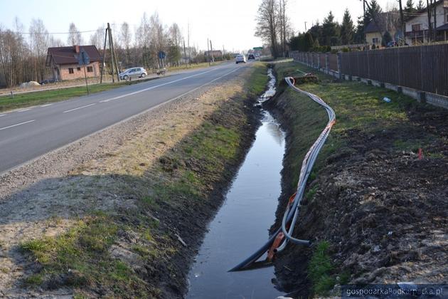 Budowa sieci w gminie Radomyśl Wielki. Fot. radomyslwielki.pl