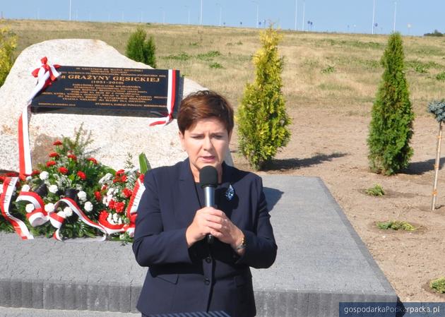 Beata Szydło. Fot. Artur Bednarz