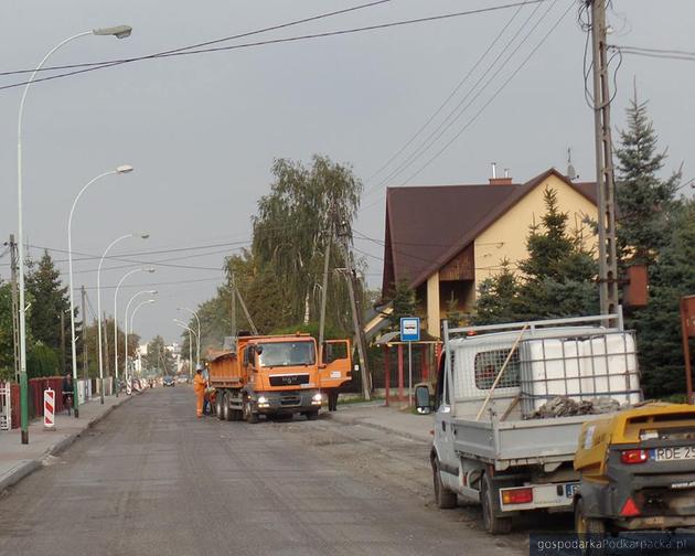 Remont ulicy Cmentarnej w Dębicy 