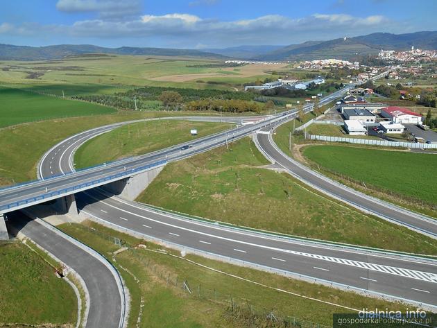 Autostrada D1 Janovce-Jablonov w okolicach Lewoczy. Fot. Materiały prasowe