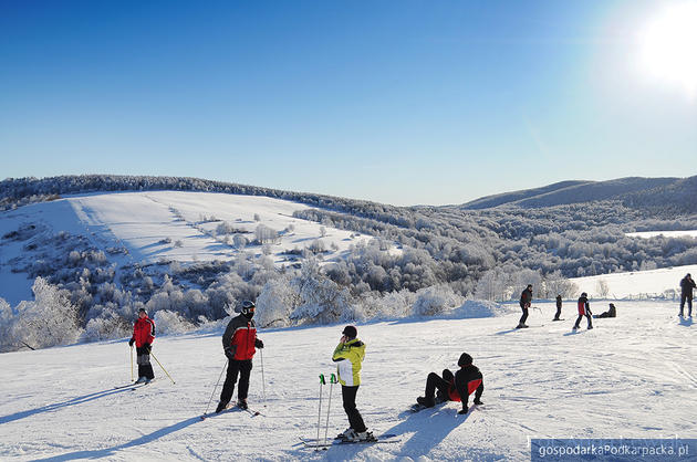 Widok z Kiczery w Beskidzie Niskim. Fot. Anna Lewiak, KiczeraSki