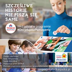 „Decydujesz, pomagamy” - nowy program społeczny Tesco