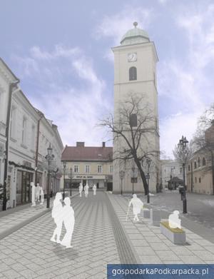 Ulica Kościuszki w kościoła Farnego. Proj. AG Doradztwo i Projektowanie 