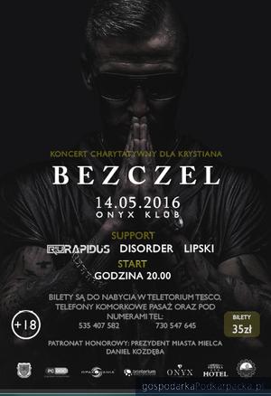 Koncert charytatywny Bezczela w Mielcu