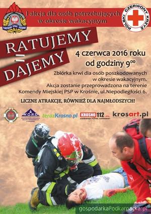 „Ratujemy=Dajemy” - zbiórka krwi w Krośnie