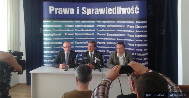 Od lewej Marcin Fijołek, Wojciech Buczak i Robert Kultys