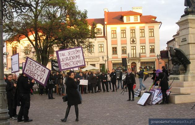 Czarny protest w Rzeszowie – 24 października 2016