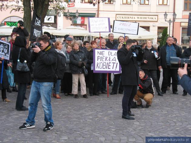 Czarny protest w Rzeszowie – 24 października 2016