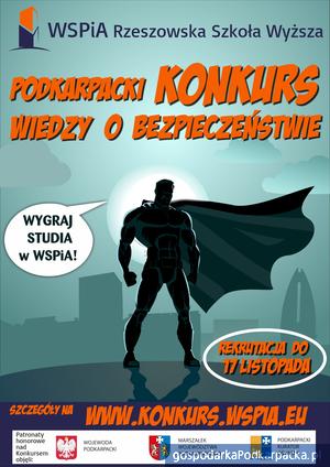 Rusza I Podkarpacki Konkursu Wiedzy o Bezpieczeństwie