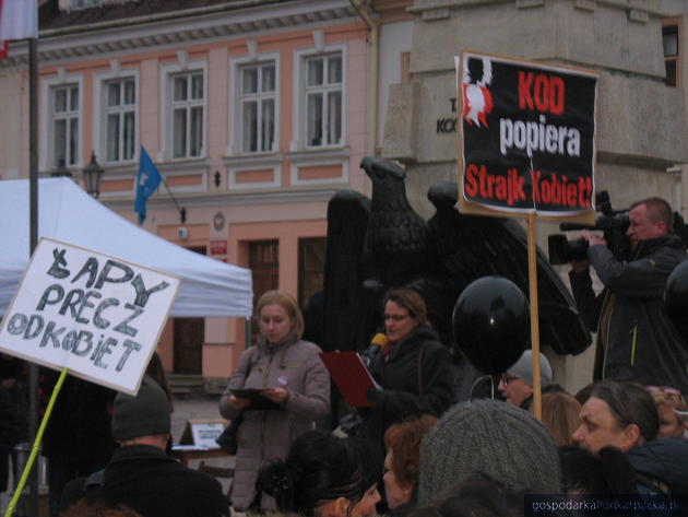 Akcja „Strajk kobiet” w Rzeszowie