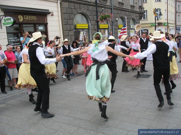 Korowód polonijnych zespołów folklorystycznych w Rzeszowie