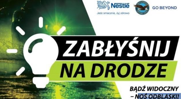 Kampania społeczna „Zabłyśnij na drodze” 