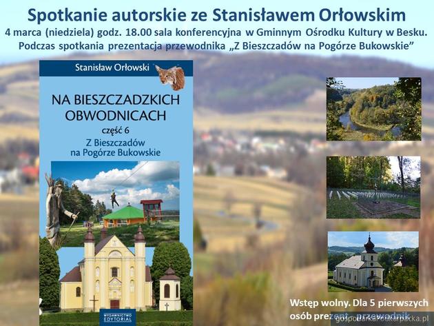 Spotkanie autorskie ze Stanisławem Orłowskim.