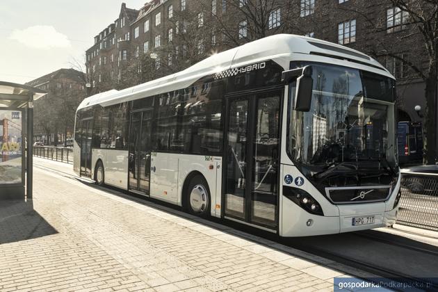 Hybrydowe Volvo. Fot. Volvo Buses