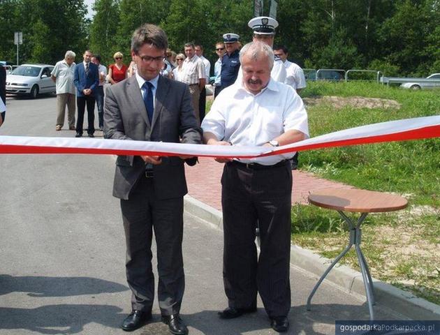 Od lewej burmistrz Głogowa Małopolskiego Paweł Baj i prezes firmy MPDiM Franciszek Kosiorowski. fot. archiwum