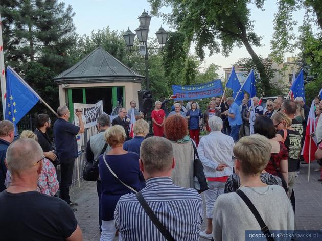 Manifestacja przed sądem w Rzeszowie – 3 lipca 2018