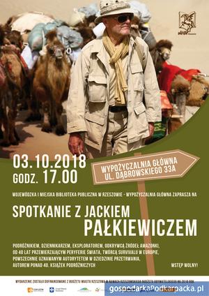 Spotkanie z Jackiem Pałkiewiczem w Rzeszowie