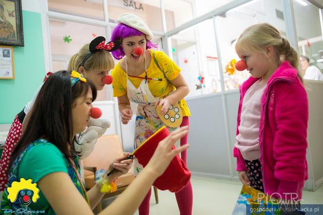 Uliczna akcja fundacji Dr Clown