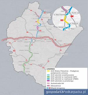 Umowa na budowę S19 Nisko Południe do węzła Podgórze podpisana