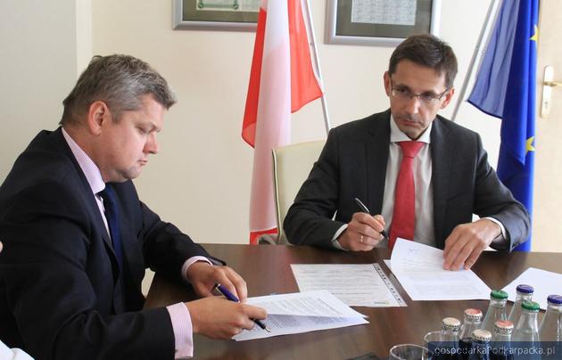 Norbert Mastalerz i Mikołaj Budzanowski, Fot. Dariusz Bajor, tarnobrzeg.pl