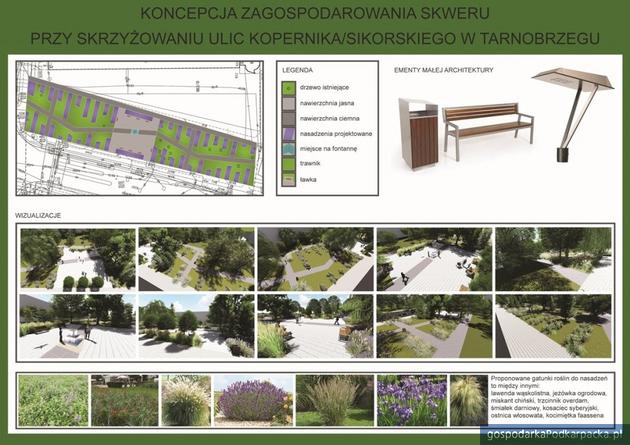 Tarnobrzeg: powstanie skweru na skrzyżowaniu ulic Kopernika i Sikorskiego