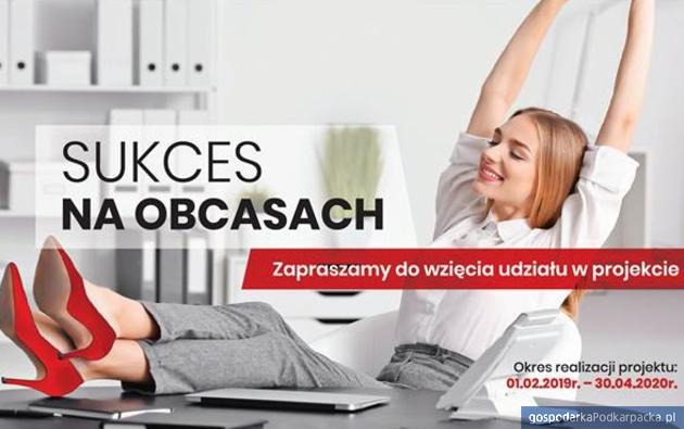 Bezpłatne szkolenia i płatne staże - projekt„Sukces na obcasach”