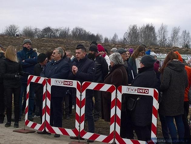 Wśród uczestników byli wiceporezydent Marek Ustrobiński i radny Tomasz Kamiński. Fot. Andrzej Baran