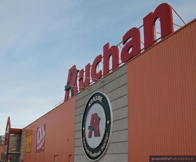 Pożar i ewakuacja w Auchan Krasne - 19 marca 2019