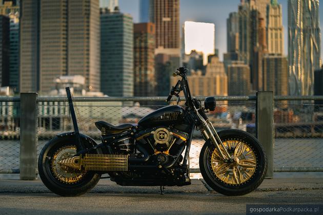 Harley-Davidson zrobiony w Rzeszowie jest zaprezentowany w Nowym Jorku