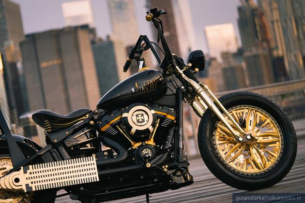 Harley-Davidson zrobiony w Rzeszowie jest zaprezentowany w Nowym Jorku