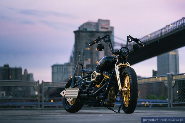 Harley-Davidson zrobiony w Rzeszowie jest zaprezentowany w Nowym Jorku