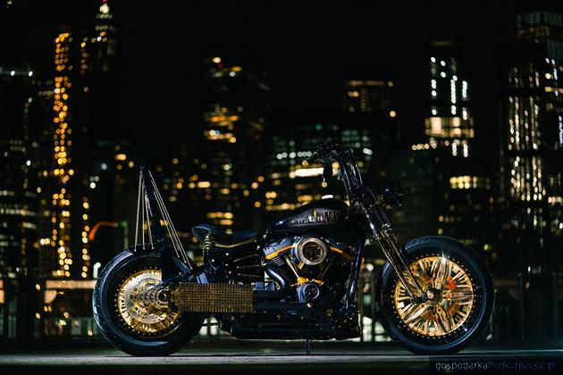 Harley-Davidson zrobiony w Rzeszowie jest zaprezentowany w Nowym Jorku