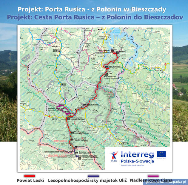 Porta Rusica „Z Połonin w Bieszczady”. Rozpoczyna się realizacja projektu