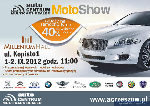 MotoShow Auto centrum w Millenium Hall