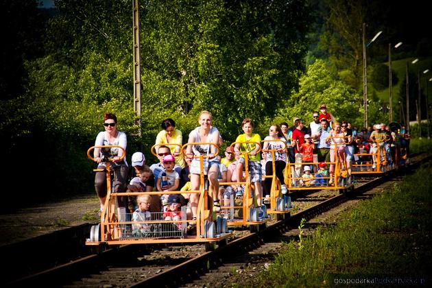 Bieszczadzkie Drezyny Rowerowe – zobacz film