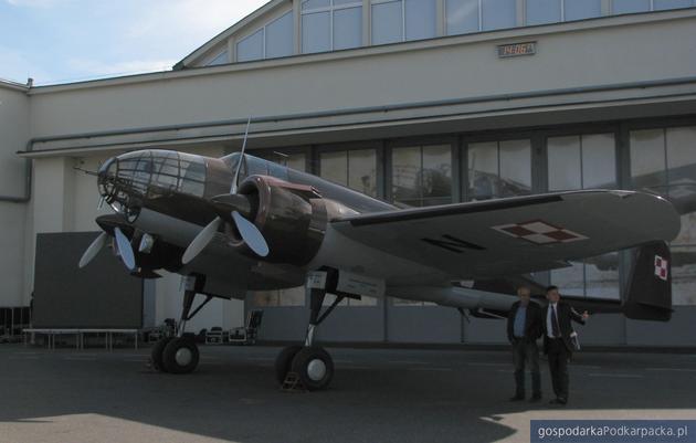 Makieta PZL.37 Łoś. Fot. Adam Cyło