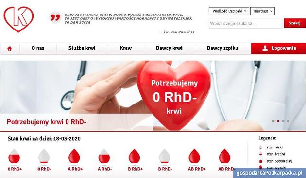 Krew potrzebna w czasie pandemii