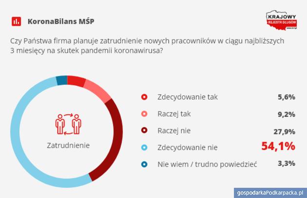 Więcej firm będzie zatrudniać, mniej będzie zwalniać. Badanie „KoronaBilans MŚP” 