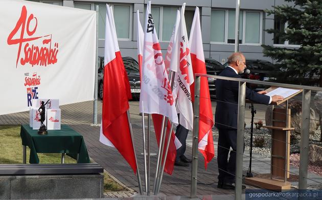 Przewodniczący Solidarności RZE Edmund Myszka