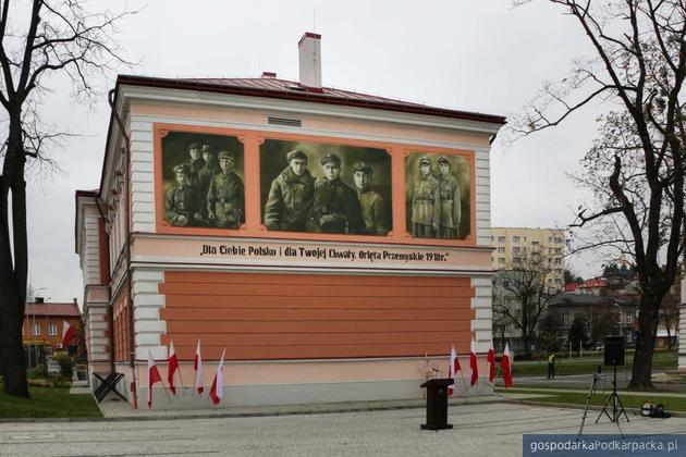 Mural poświęcony Orlętom Przemyskim odsłonięty