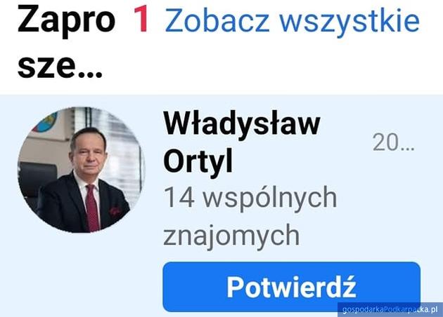 Ktoś podszywa się pod marszałka Ortyla?