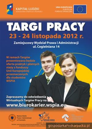 Targi Pracy 2012 w Wyższej Szkole Prawa i Administracji