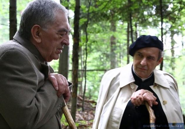 Od lewej Jerzy Trela i Marek Kalita. Kadr z filmu